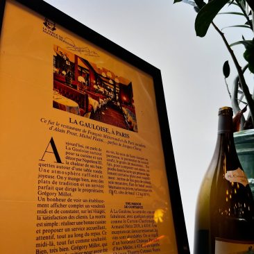 Article La table de Maurice Baudouin - Restaurant traditionnel La Gauloise Paris 15 La motte Piquet