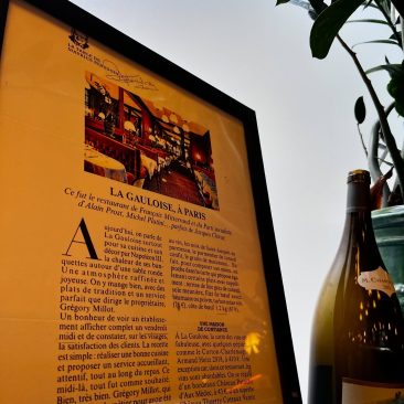 Article La table de Maurice Baudouin - Restaurant traditionnel La Gauloise Paris 15 La motte Piquet